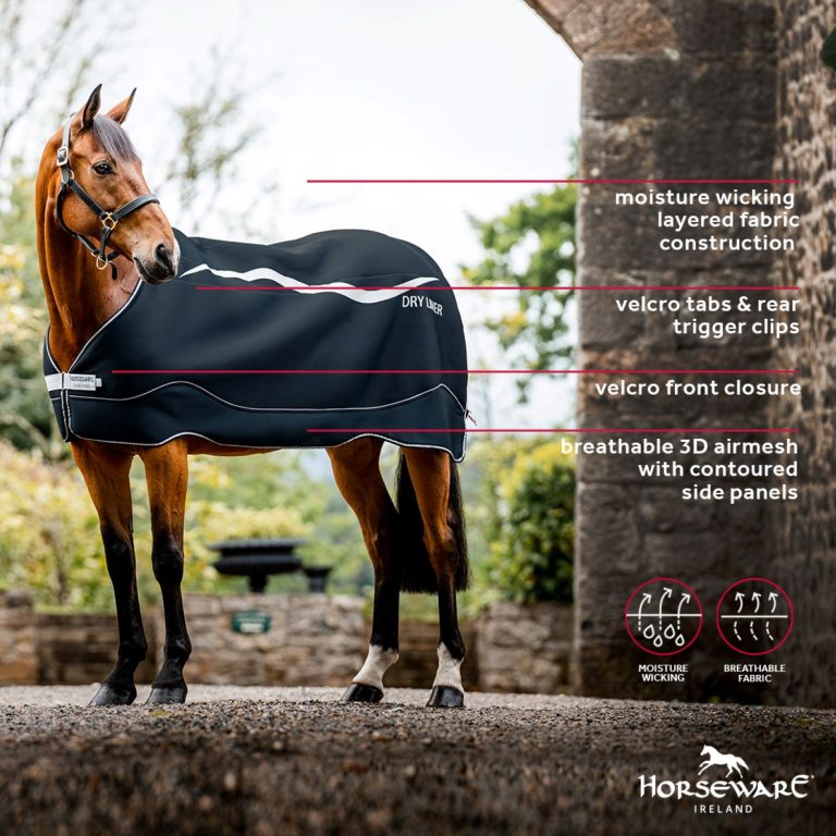 Tapis De Selle Rambo Optimo Doublure 200g - Taille 6'9'', Noir, Occasion Bon état